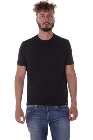 Emporio Armani Hombre, Camisetas, Negro, Talla: L