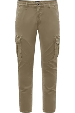 Bomboogie Hombre, Pantalones, Verde, Talla: W38