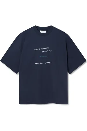 Axel Arigato Hombre, Camisetas, Azul, Talla: M