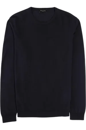 Roberto Collina Hombre, Jerseys, Azul, Talla: L