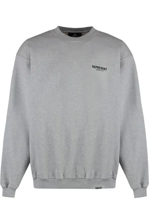 Represent Hombre, Sudaderas, Gris, Talla: L