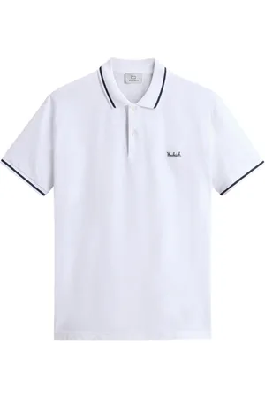 Woolrich Hombre, Camisetas, Blanco, Talla: M