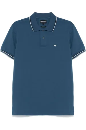 Emporio Armani Hombre, Camisetas, Azul, Talla: 3XL