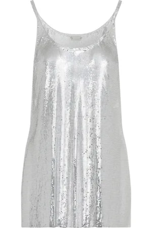 Paco rabanne Mujer, Camisetas, Gris, Talla: S