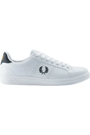 Fred Perry Hombre, Zapatos, Blanco, Talla: 43 EU