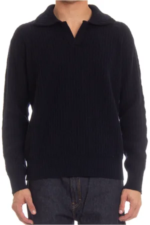 Roberto Collina Hombre, Jerseys, Azul, Talla: S
