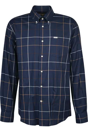 Barbour Hombre, Camisas, Azul, Talla: L