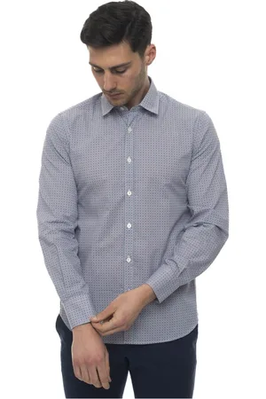 CANALI Hombre, Camisas, Azul, Talla: L