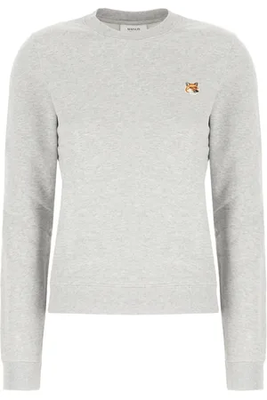 Maison Kitsuné Mujer, Sudaderas, Gris, Talla: L