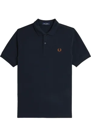 Fred Perry Hombre, Camisetas, Azul, Talla: 3XL