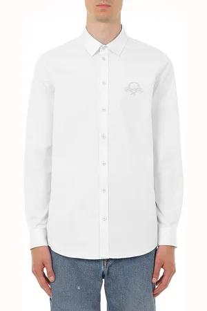 Moschino Hombre, Camisas, Blanco, Talla: L