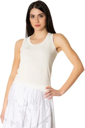Max Mara Mujer, Camisetas, Blanco, Talla: S