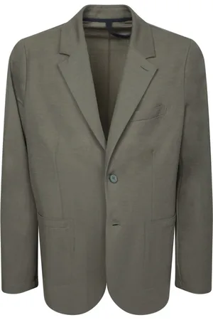 Harris Wharf London Hombre, Chaquetas, Verde, Talla: L