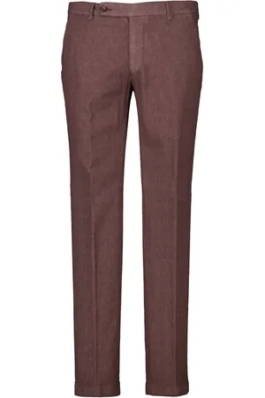 Berwich Hombre, Pantalones, Rojo, Talla: M