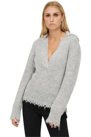 ERIKA CAVALLINI Mujer, Jerseys, Gris, Talla: S