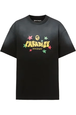 Palm Angels Hombre, Camisetas, Negro, Talla: S