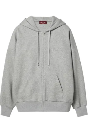 Gucci Hombre, Sudaderas, Gris, Talla: L