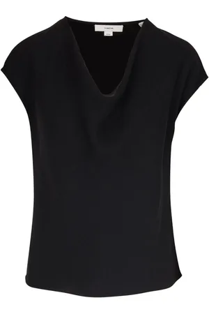 Vince Mujer, Blusas y Camisas, Negro, Talla: L