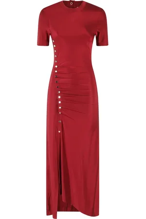 Paco rabanne Mujer, Vestidos, Rojo, Talla: M