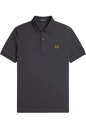 Fred Perry Hombre, Camisetas, Gris, Talla: M