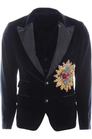 Dolce & Gabbana Hombre, Chaquetas, Negro, Talla: S
