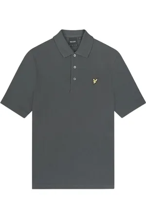 Lyle & Scott Hombre, Camisetas, Verde, Talla: L