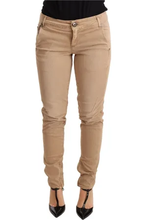 ERMANNO SCERVINO Mujer, Pantalones, Marrón, Talla: W24