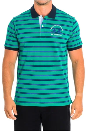 La Martina Hombre, Camisetas, Verde, Talla: M