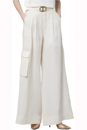 Twin-Set Mujer, Pantalones, Blanco, Talla: S