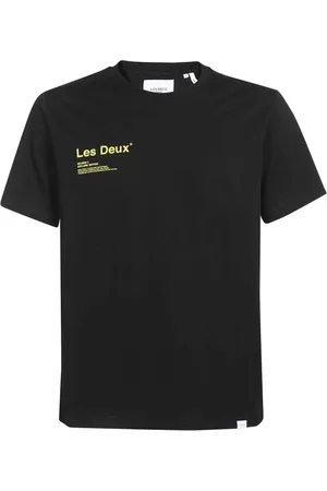 Les Deux Hombre, Camisetas, Negro, Talla: S