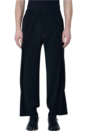 Issey Miyake Hombre, Pantalones, Negro, Talla: M
