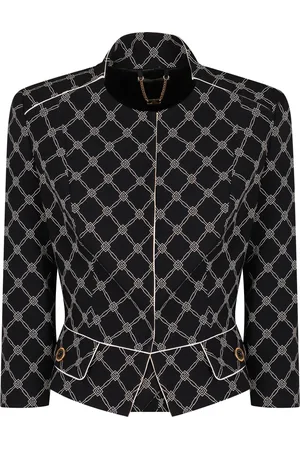 Elisabetta Franchi Mujer, Chaquetas, Negro, Talla: M