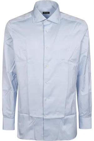 Ermenegildo Zegna Hombre, Camisas, Azul, Talla: M