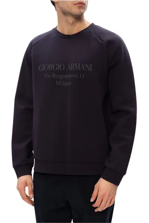 Giorgio Armani Hombre, Sudaderas, Gris, Talla: M