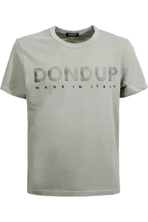 Dondup Hombre, Camisetas, Verde, Talla: L