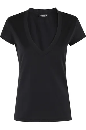 Dondup Mujer, Camisetas, Negro, Talla: S