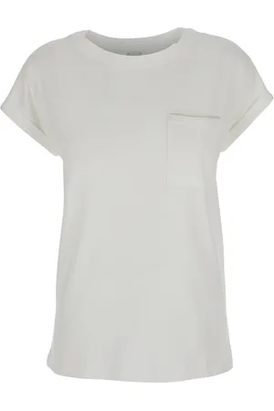 ELEVENTY Mujer, Camisetas, Blanco, Talla: M