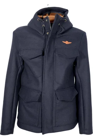 Aeronautica Militare Hombre, Chaquetas, Azul, Talla: M