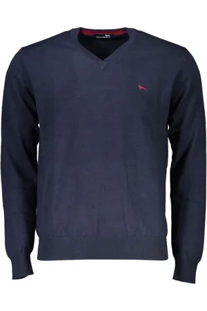 HARMONT&BLAINE Hombre, Jerseys, Azul, Talla: S