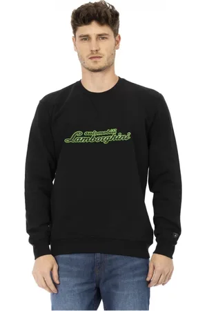 AUTOMOBILI LAMBORGHINI Hombre, Sudaderas, Negro, Talla: S