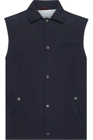Brunello Cucinelli Hombre, Chaquetas, Azul, Talla: 3XL