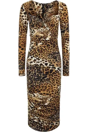 Roberto Cavalli Mujer, Vestidos, Marrón, Talla: XL
