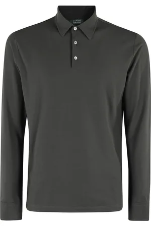 ZANONE Hombre, Camisetas, Verde, Talla: L