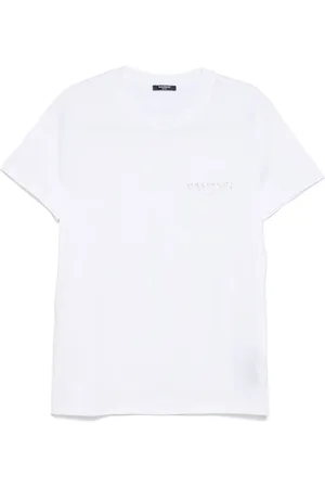 Balmain Hombre, Camisetas, Blanco, Talla: XL