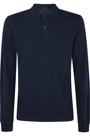 Fred Perry Hombre, Camisetas, Azul, Talla: XL
