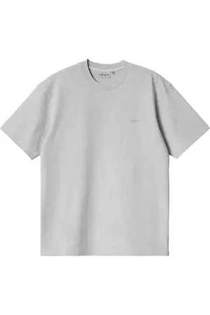 Carhartt Hombre, Camisetas, Gris, Talla: S