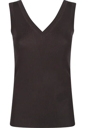 P.A.R.O.S.H. Mujer, Camisetas, Marrón, Talla: XS