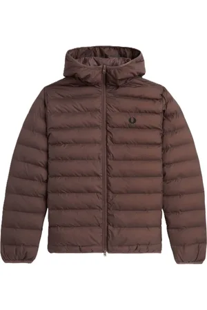 Fred Perry Hombre, Chaquetas, Marrón, Talla: S