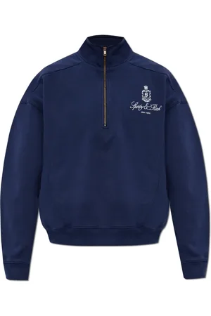 Sporty & Rich Mujer, Sudaderas, Azul, Talla: 2XL