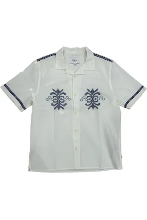 Wax London Hombre, Camisas, Blanco, Talla: M